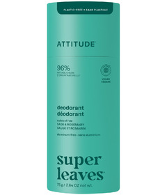 ATTITUDE Super Leaves Deodorant Sage & Rosemary