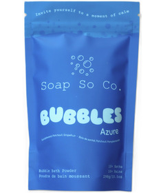 Soap So Co. Bubbles Bath Powder Azure