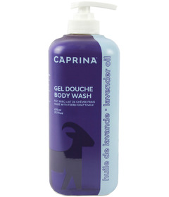 Caprina Body Wash With Fresh Goat Milk Lavender Oil