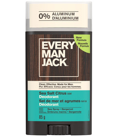 Every Man Jack Aluminum Free Deodorant Sea Salt Citrus