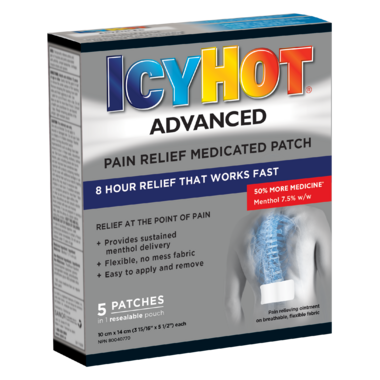 Buy Icy Hot Advanced Patch from Canada at Well.ca - Free Shipping