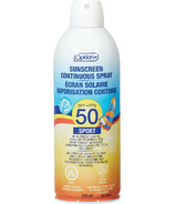 Option+ Sunscreen Continuous Spray Sport SPF 50