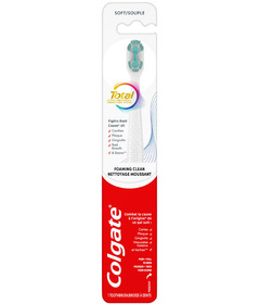 Colgate Total Active Prevention Foaming Clean Soft Toothbrush