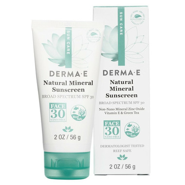 Derma E Natural Mineral Sunscreen Oil-Free Face Lotion 