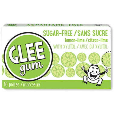 Glee Gum All Natural Sugar-Free Lemon-Lime Gum Glee Gum All Natural Sugar-Free Lemon-Lime Gum
