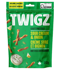 Twigz Pretzels Sour Cream & Onion