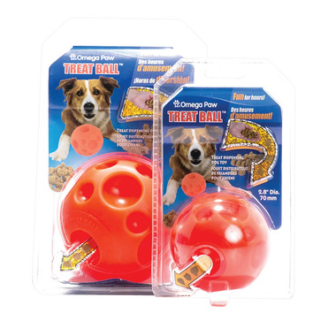 omega paw tricky treat ball