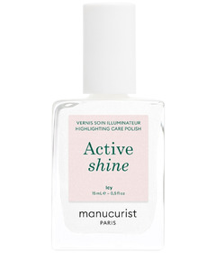 Manucurist Active Shine Nail Polish for Pearly Milky Effect