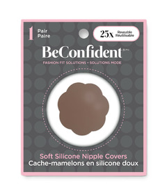 BeConfident Silicone Nipple Covers Dark