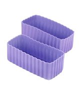 Little Lunch Box Co. Bento Cups Rectangle Candy Purple