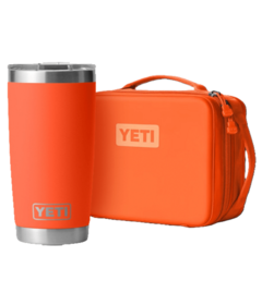 Coffret déjeuner et gobelet YETI Daytrip Papaya