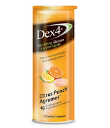 Comprimés Dex4 Glucose Punch aux agrumes