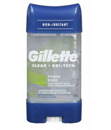 image of Gillette Clear Gel Antiperspirant Deodorant Power Rush with sku:274783