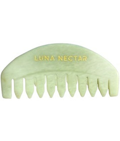Luna Nectar Metamorphic Scalp Gua Sha Tool Green