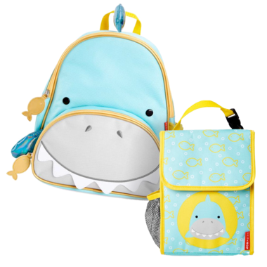 skip hop shark lunch bag