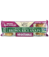 Edward & Sons Vegetable Brown Rice Snaps