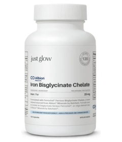 Just Glow Albion Iron Bisglycinate Chelate 25mg