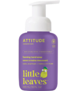 ATTITUDE Little Leaves savon moussant pour les mains vanille et poire
