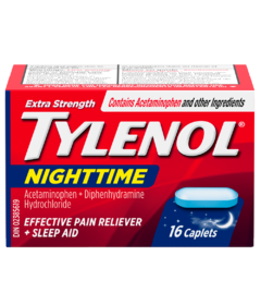 Tylenol Nighttime Extra Strength Caplets