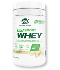 PVL ISO Sport Whey Protein Shake Mix Creamy Vanilla 
