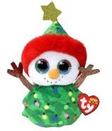 Ty Beanie Boo Garland Snowman Christmas Tree