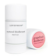 Lovefresh Grapefruit Travel Size Deodorant