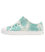 Native Shoes Jefferson Bloom Print Shell White and Ocean Waves