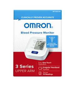OMRON 3 Series Upper Arm Blood Pressure Monitor