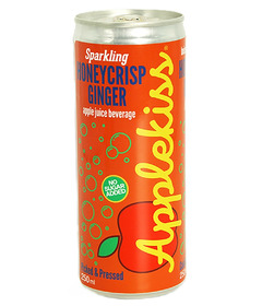 Applekiss Sparkling Apple Juice Honeycrisp Ginger
