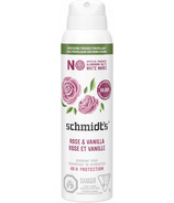 Spray déodorant naturel Schmidt's Protection 48 heures Rose et vanille