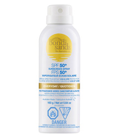 Bondi Sands Everyday Sunscreen Body Spray Mist SPF 50+