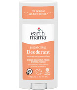 Déodorant Earth Mama Organics Agrumes brillants