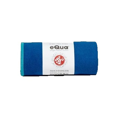 Buy Manduka eQua Mat Towel Pacific Blue at