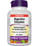 Enzymes digestives Webber Naturals