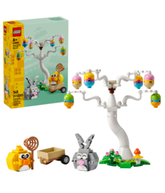 LEGO Easter Bunny and Chick Egg Hunt Animal Toy Playset Building Kit