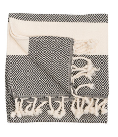 Pokoloko Hand Towel Diamond Carbon