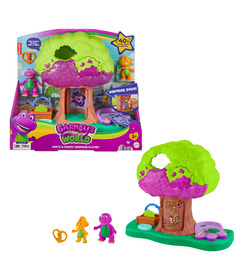 Fisher-Price Barney Lights & Sounds Treehouse Playset