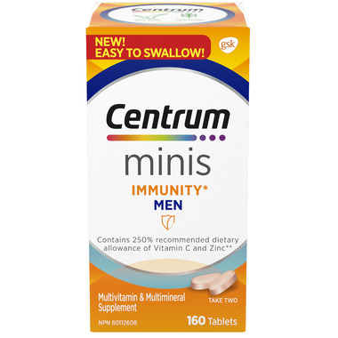 Buy Centrum Minis Immunity Multivitamin for Men at Well.ca | Free ...