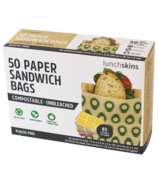 Lunchskins Paper Sandwich Bags Avocado
