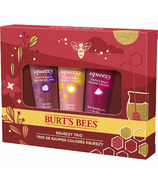 Coffret cadeau de Noël Burt's Bees Squeezy Trio