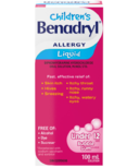 Liquide Benadryl Allergies pour enfants