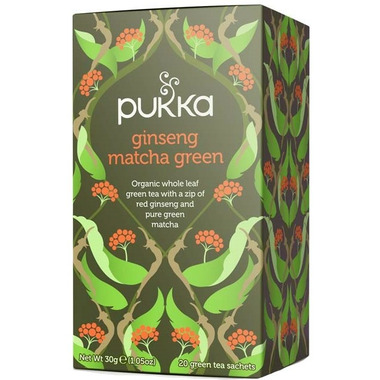 Pukka Ginseng Matcha Green Tea Pukka Ginseng Matcha Green Tea
