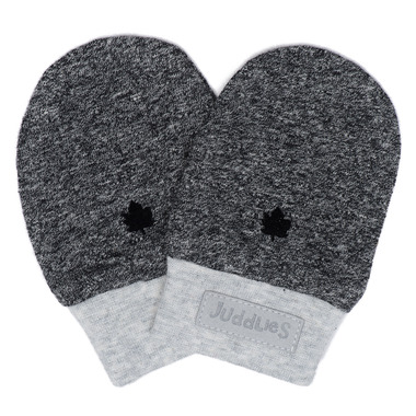 Juddlies Raglan Organic Scratch Mitts Graphite Black Juddlies Raglan Organic Scratch Mitts Graphite Black