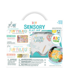 Glo Pals DIY Sensory Play Jar Set ABC Theme