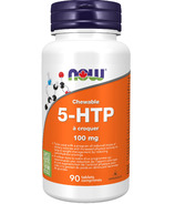 Comprimés à croquer 5-HTP 100 mg de NOW Foods