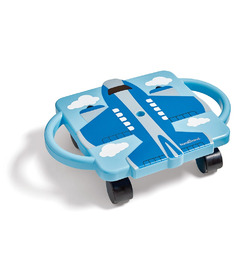 Educational Insights Plane Glider Scooter Board Dark Blue