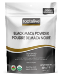 Rootalive Organic Gelatinized Black Maca Powder