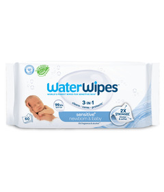 image of WaterWipes Sensitive+ Newborn & Baby Wipes Unscented & Hypoallergenic with sku:219366