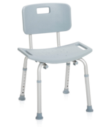 Drive Medical Deluxe Aluminum Bath Chair Grey