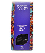 CocobaDark Chocolate Covered Brazil Nuts